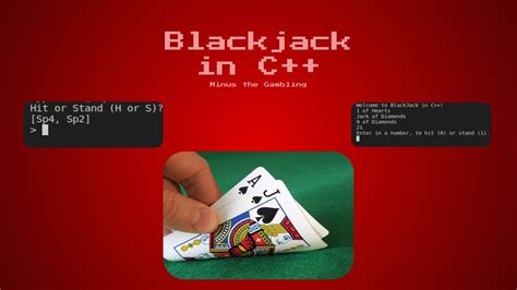 blackjack in c++